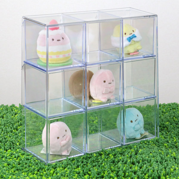 小物入れ 引き出し ミニ プラスチック クリア 卓上 透明 収納 3段×3列