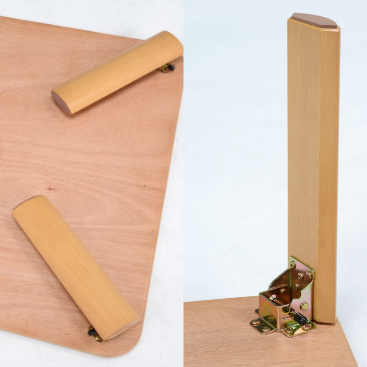 HAGiHARA（萩原） ローテーブル 折りたたみ 幅105cm 折れ脚テーブル