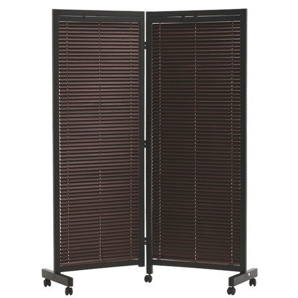 HAGiHARA（萩原） 衝立 ルーバースクリーン ブラインド 3連 高さ165cm