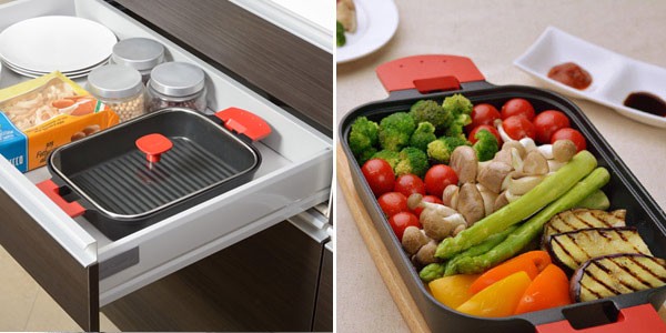 グリルパン スチームグリル ガラスカバー UCHICOOK ウチクック IH対応