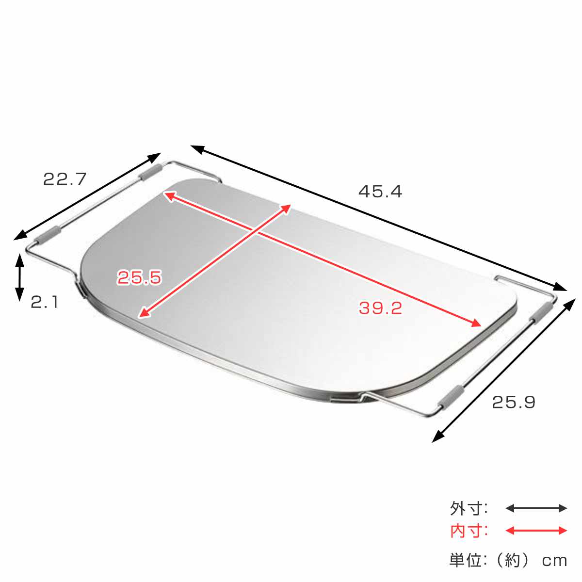 作業台 調理スペースが広がるトレー leye ...の詳細画像2