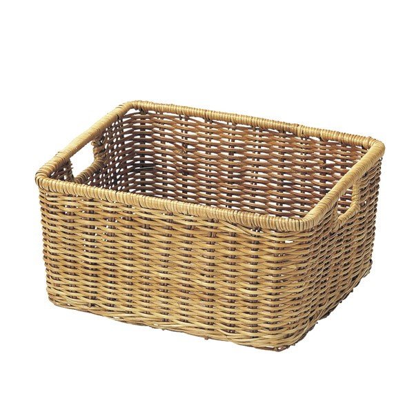 ちどり産業 バスケット 収納 ボウソウ 約幅28×奥行23×高さ14cm （ 収納