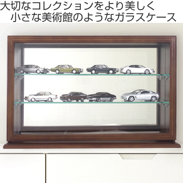 塩川光明堂 コレクションケース 幅56.2cm ガラスケース スカーラY