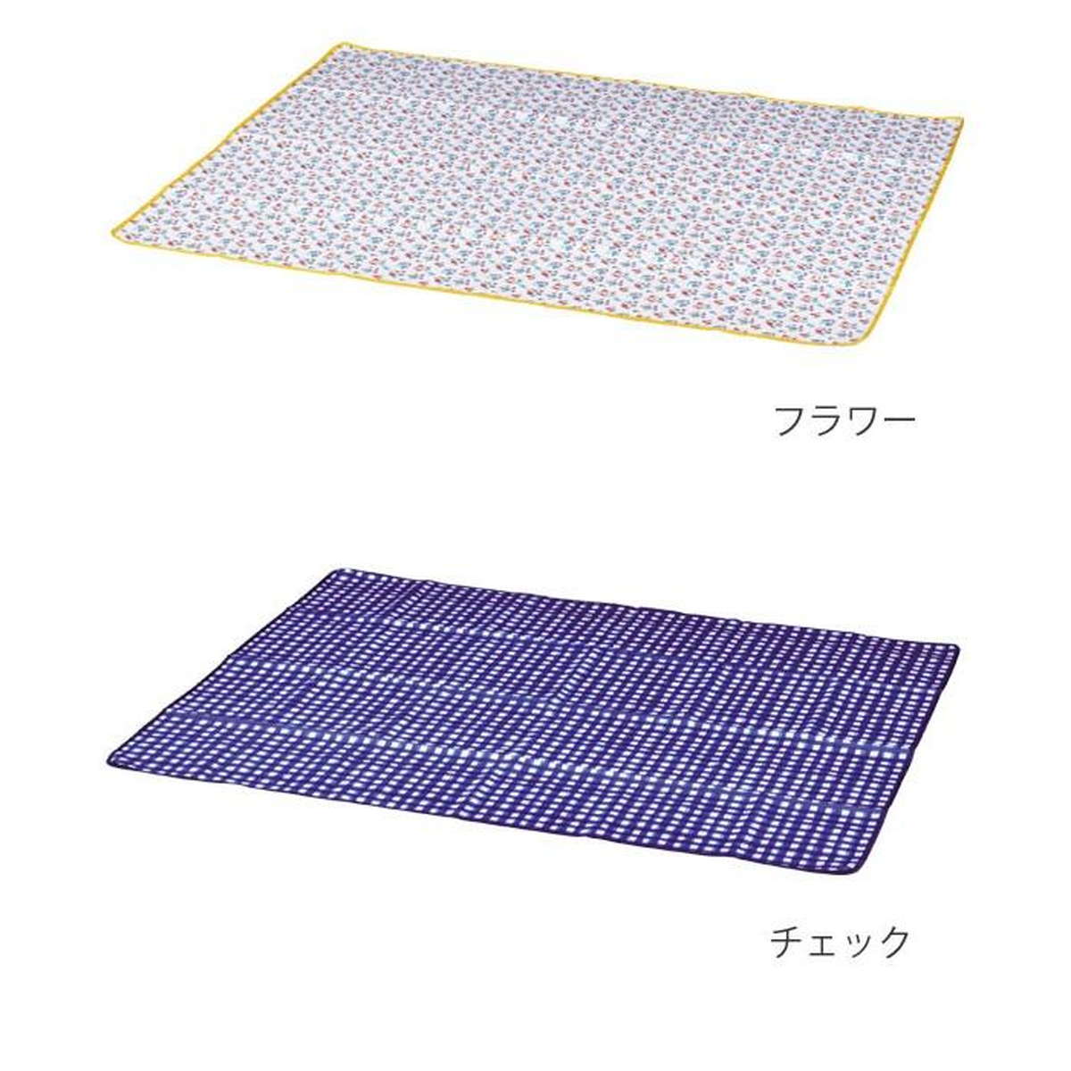 レジャーシート 140cm×120cm IKOIKO フラワー （ レジャーマット