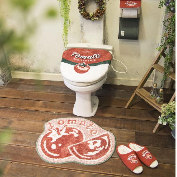 ＆Green トイレ2点セット トイレマット フタカバー セット 洗浄・暖房