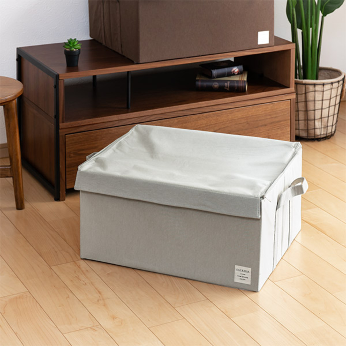 東洋ケース（TOYOCASE） 収納ボックス ストレリアナチュレ LL 幅53