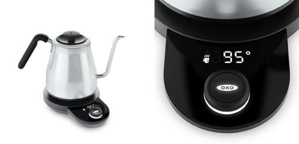 OXO オクソー ON 温度調整機能 タイマー付き 電気ドリップケトル