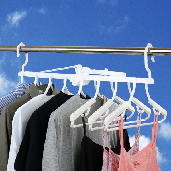 洗濯ハンガー スーパードライハンガー 8連 N-style （ 連結ハンガー 8