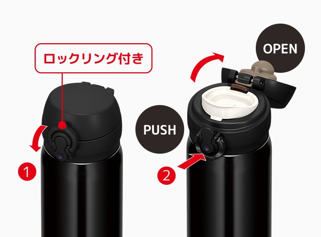THERMOS（サーモス） 水筒 真空断熱ケータイマグ 直飲み 500ml JNL-503
