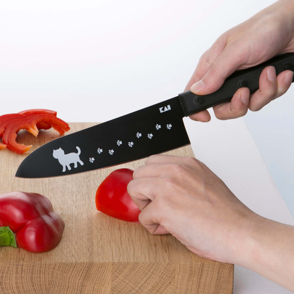 包丁 16.5cm Nyammy ねこの包丁 ...の詳細画像2