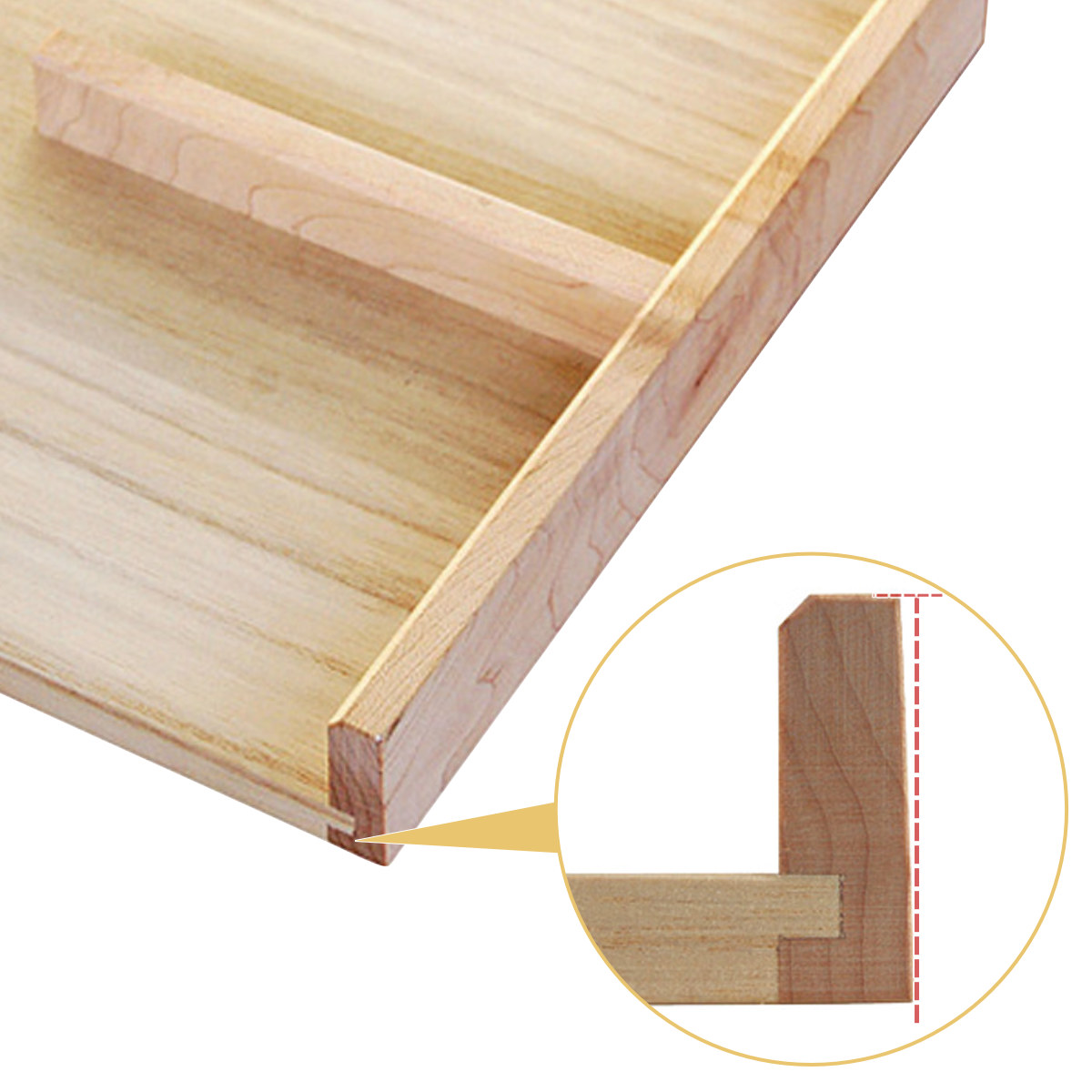 そば打ち道具 こま板 縦型大 木製 （ 蕎麦打ち 蕎麦切り定規 麺切り