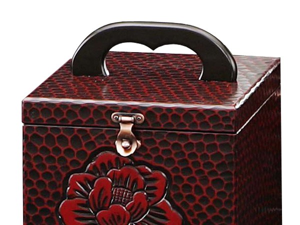 【新品未使用】リエンダ　三面鏡メイクBOX 非売品 □在庫限り・入荷なし□ コスメボックス 鏡付き 三面鏡 メイクボックス