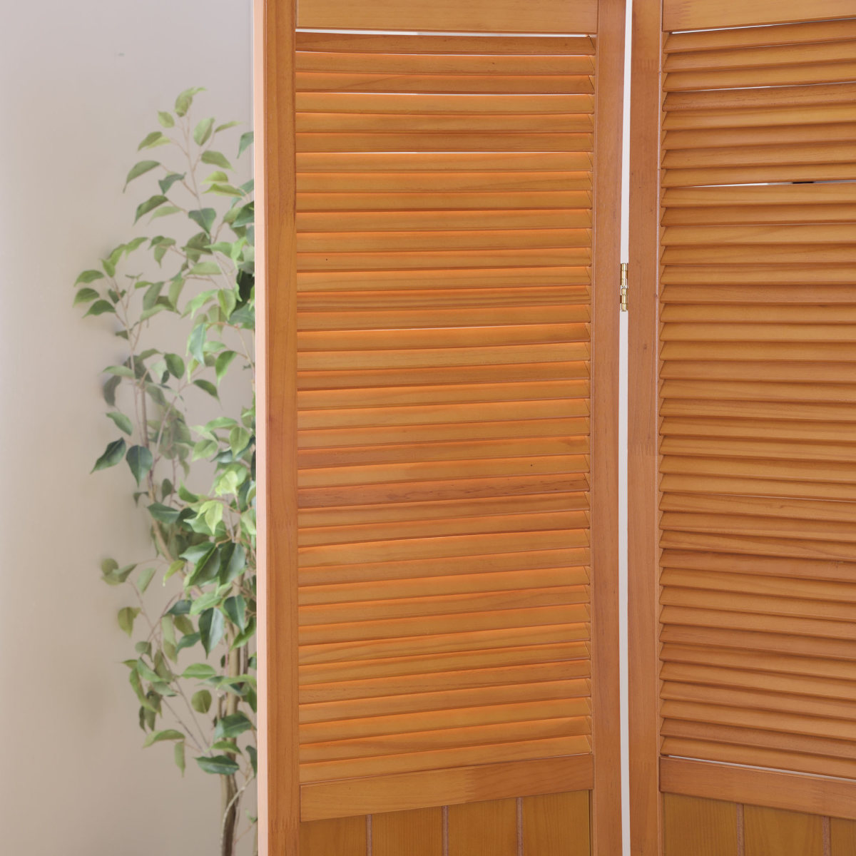 東谷 スクリーン パーテーション 4連 衝立 天然木 ナチュラル