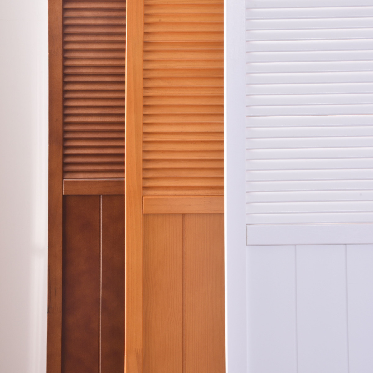 東谷 スクリーン パーテーション 4連 衝立 天然木 ナチュラル