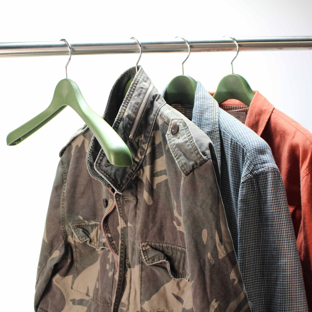 ジャケットハンガー リーウェイ ジャケット42 グリーン （ ハンガー