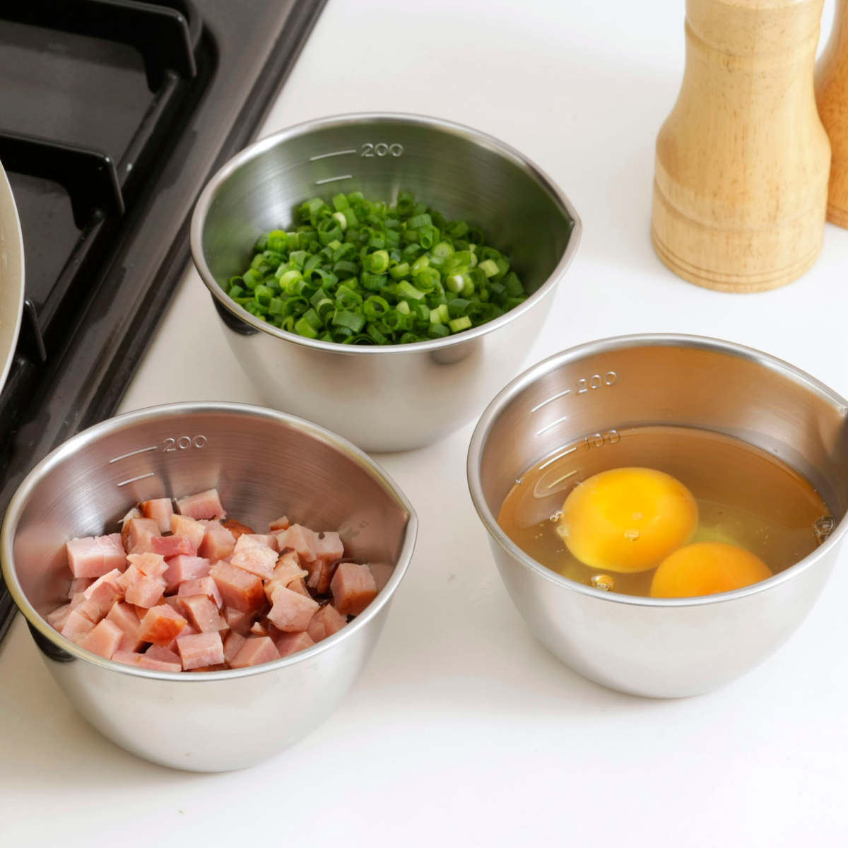 下村企販 ボウル 3個セット プチボール ママクック ステンレス製 日本