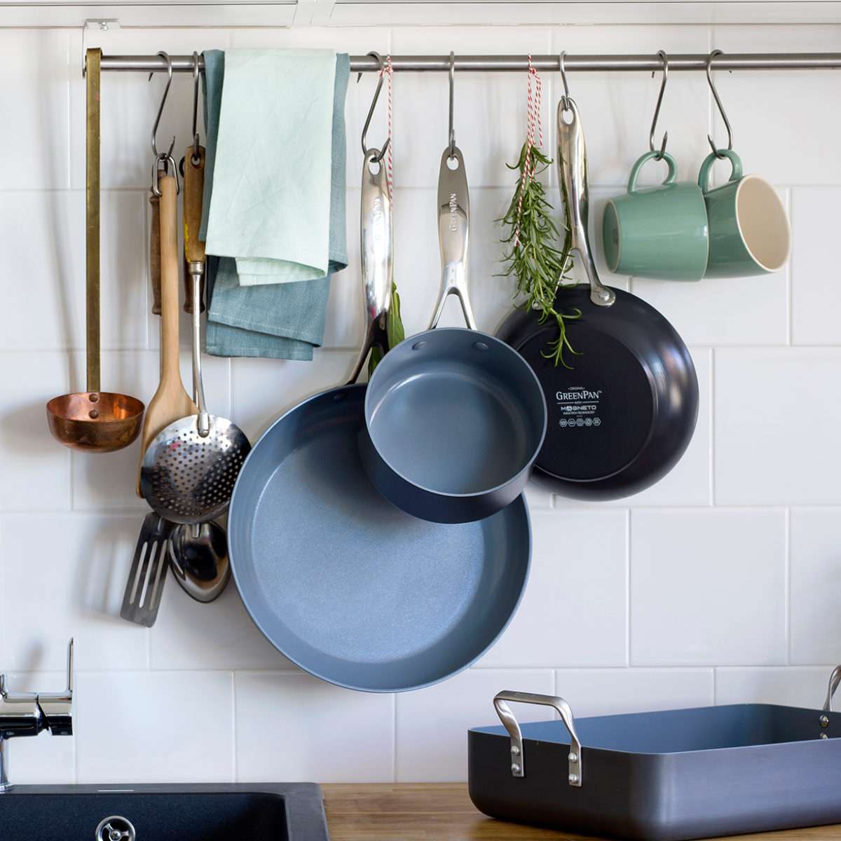 GREEN PAN（グリーンパン） フライパン 20cm IH対応 ヴェニスプロ