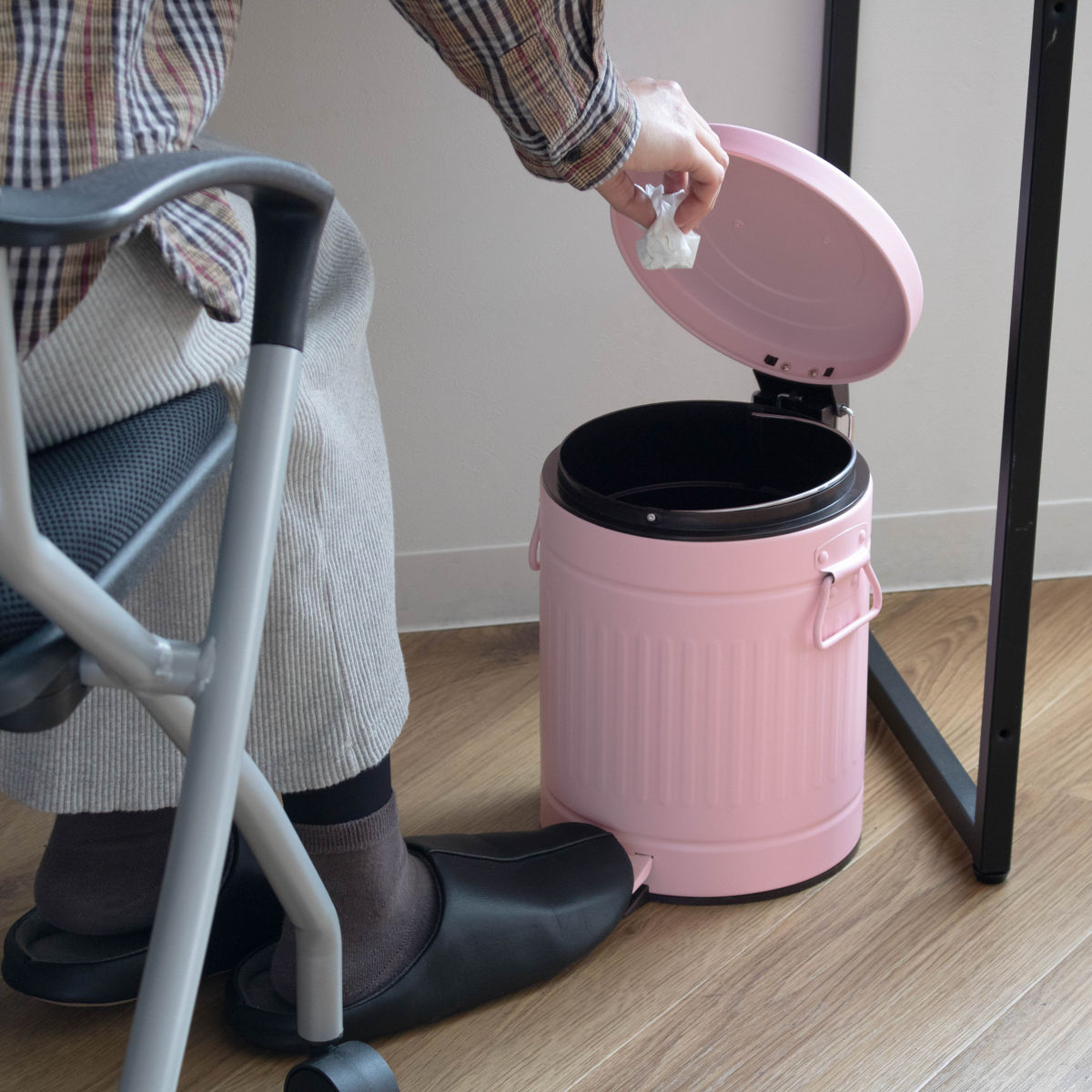 パール金属 ゴミ箱 ペダルペール クラウス 5L （ ごみ箱 5リットル