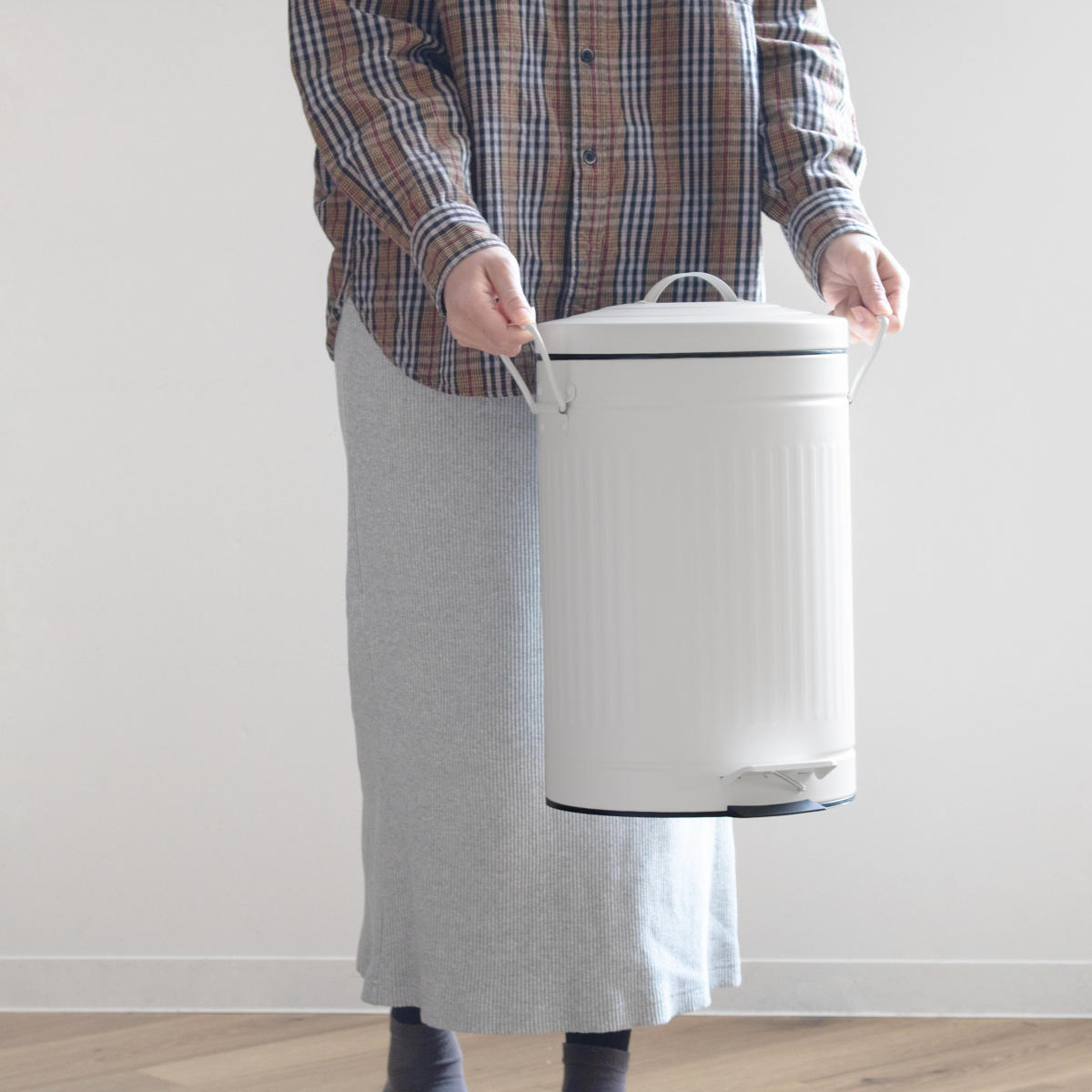 パール金属 ゴミ箱 ペダルペール クラウス 12L （ ごみ箱 12リットル