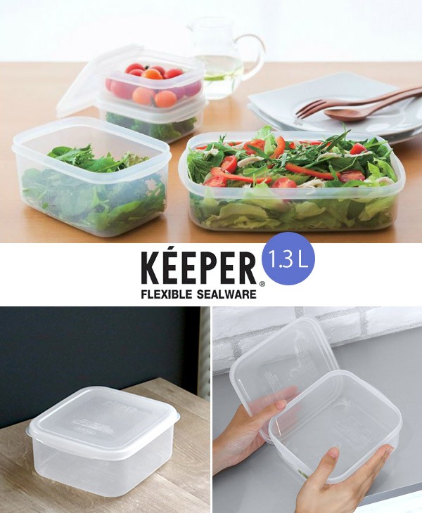保存容器 フレッシュキーパー スナックケース L 1.3L （ 食品保存容器