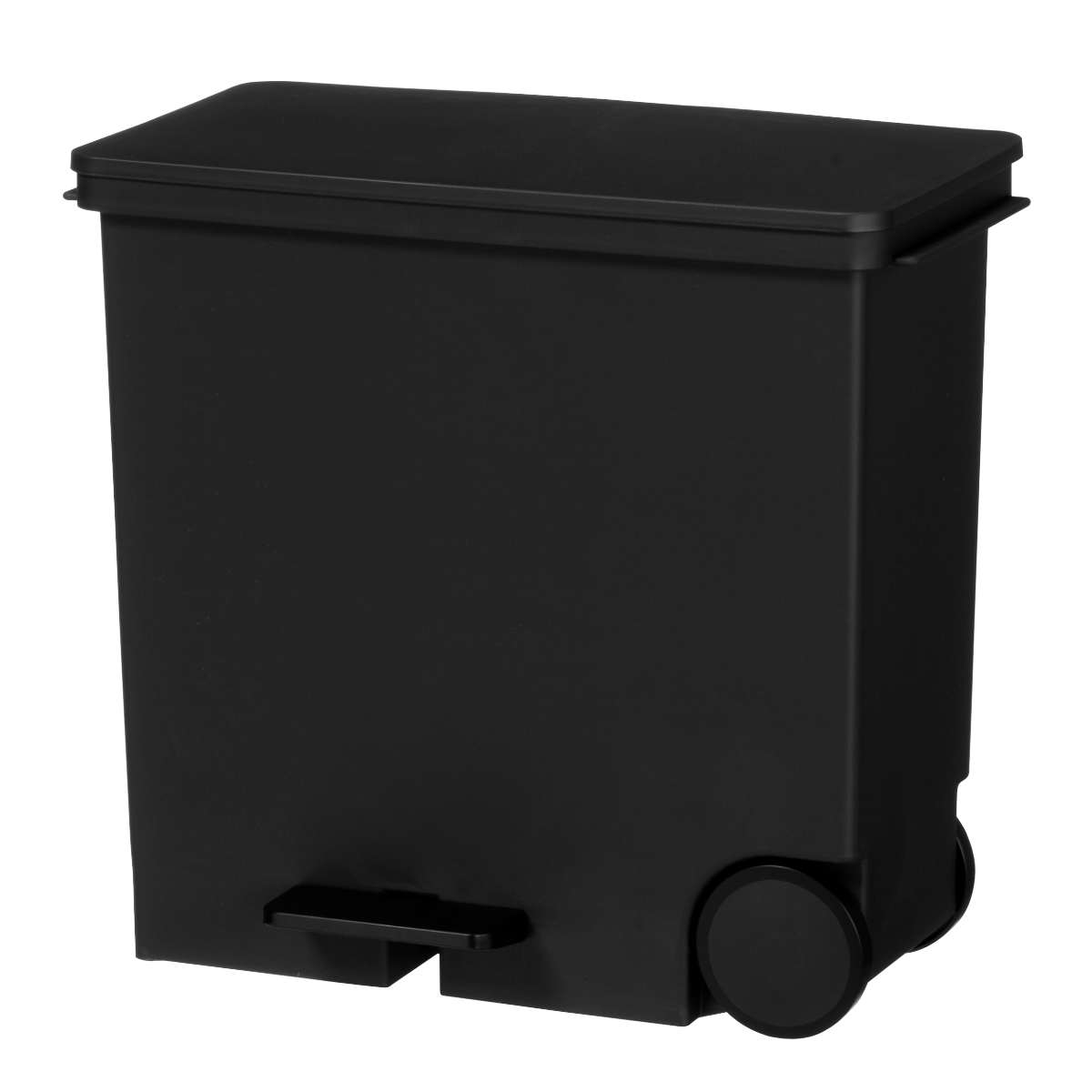 ゴミ箱 横型 25L 分別 オルア ふた付き （ ごみ箱 25リットル 25l ダストボックス 横置き 蓋つき ペダル キャスター シンプル ） | Like-it | 01