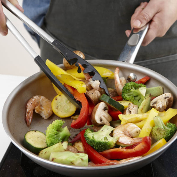 トング 野菜トング ベジー ブラック （ キッチントング クッキング