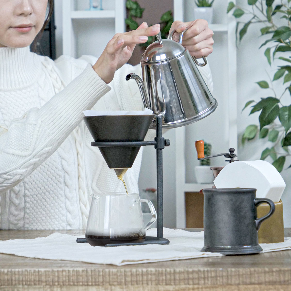 KINTO（キントー） SCS-S04 ブリューワースタンドセット 4cups （ SLOW