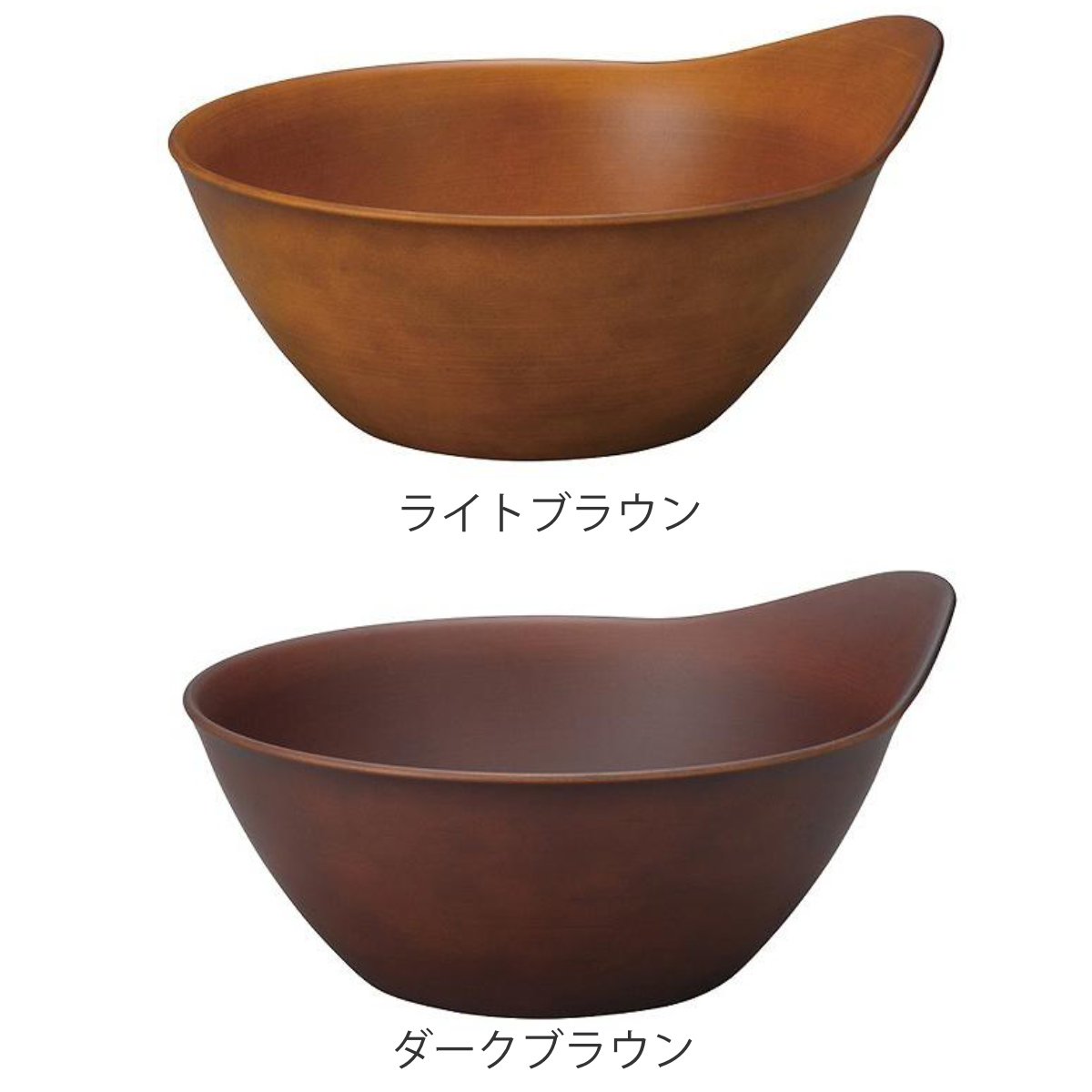 宮本産業 ボウル 18cm SEE 取っ手付き プラスチック 同色5個セット