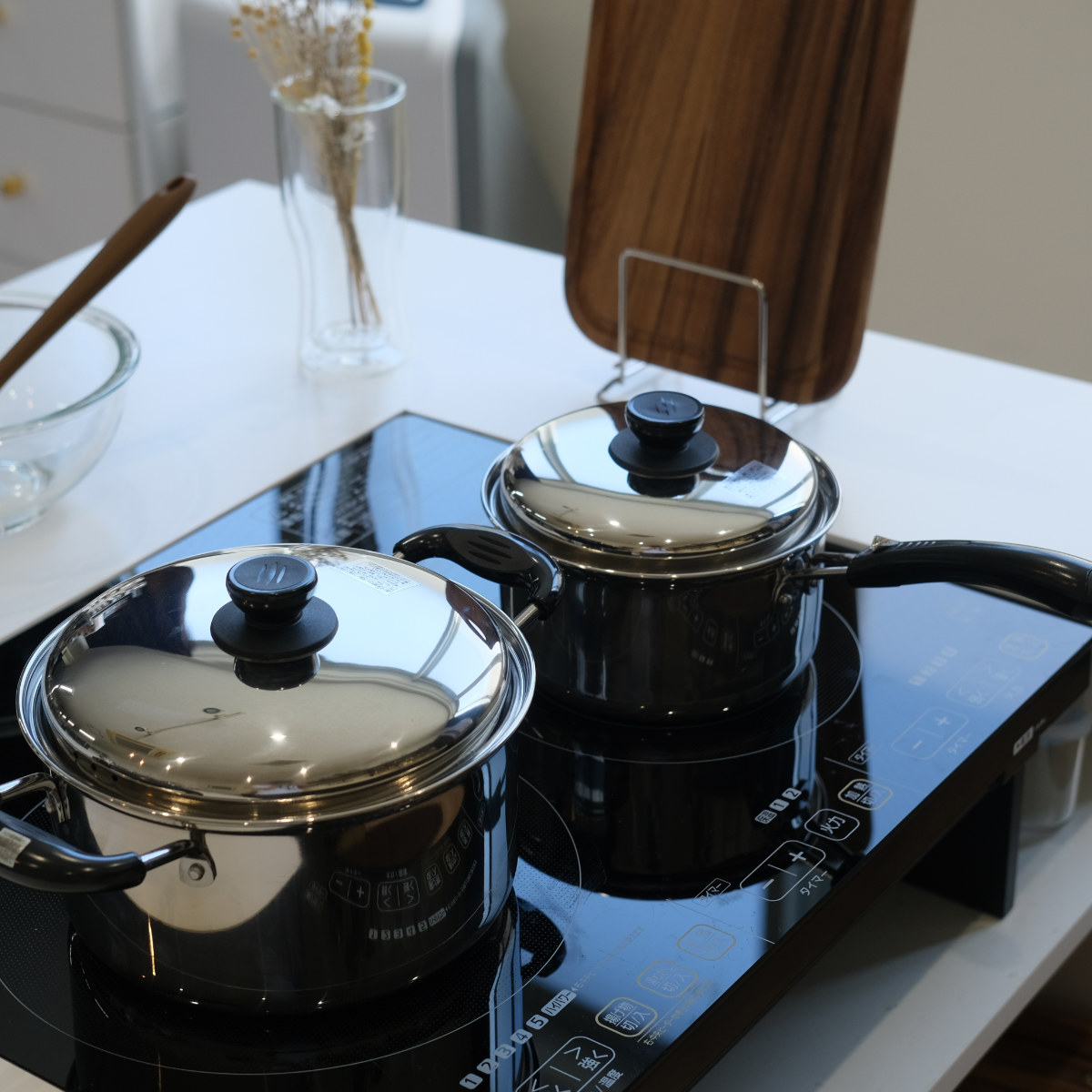 パール金属 片手鍋 ノヴェル ステンレス 16cm IH対応 （ ガス火 IH ih