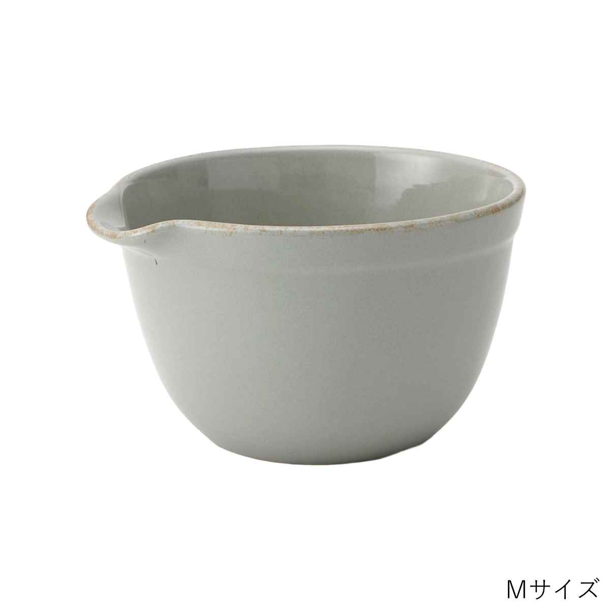 波模様の陶器ボウルセット 4個 ボウル リップド ミキシングボウルセット 4個セット 陶器製