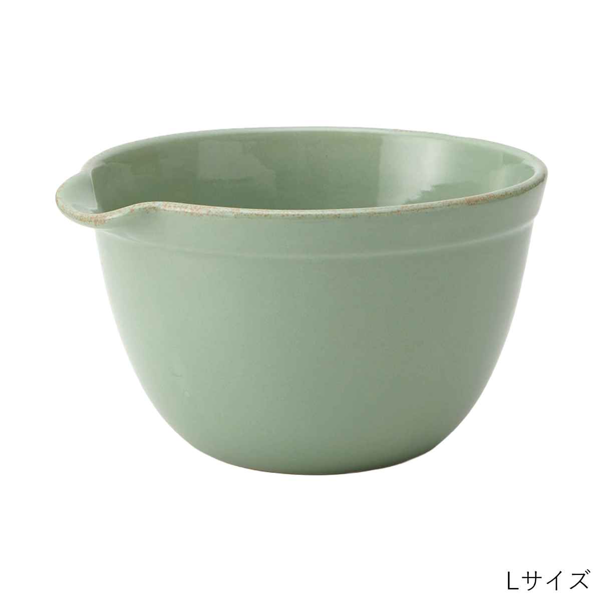 アシンメトリック陶器ボウルセット 2個 ボウル リップド ミキシングボウルセット 4個セット 陶器製