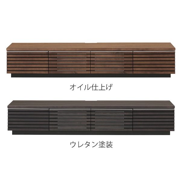 MKマエダ家具 テレビ台 ローボード 天然木 ルーバーデザイン JIG-NUOVO