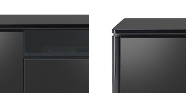 MKマエダ家具 テレビ台 ローボード 光沢仕上げ RADUNI-NUOVO ブラック