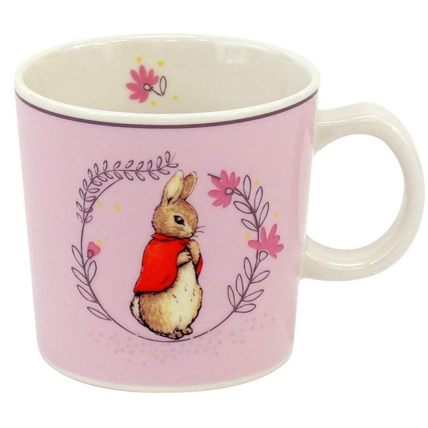 マグカップ ピーターラビット 280ml ピンク 磁器 食器 キャラクター