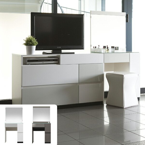 MKマエダ家具 ドレッサー ブロックデザイン SQUARE 幅65cm （ 開梱設置