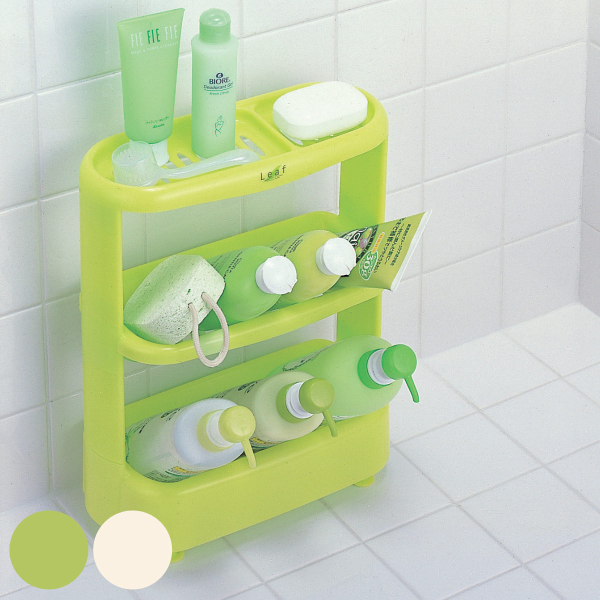 バスラック リーフ （ シャンプーラック バス収納 バス用品