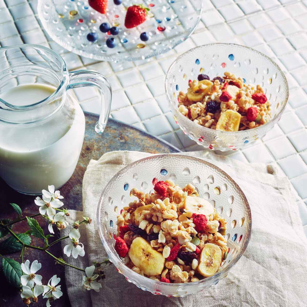 DANSK（ダンスク） フルーツボウル 13cm バブルコンフェティ （ 皿