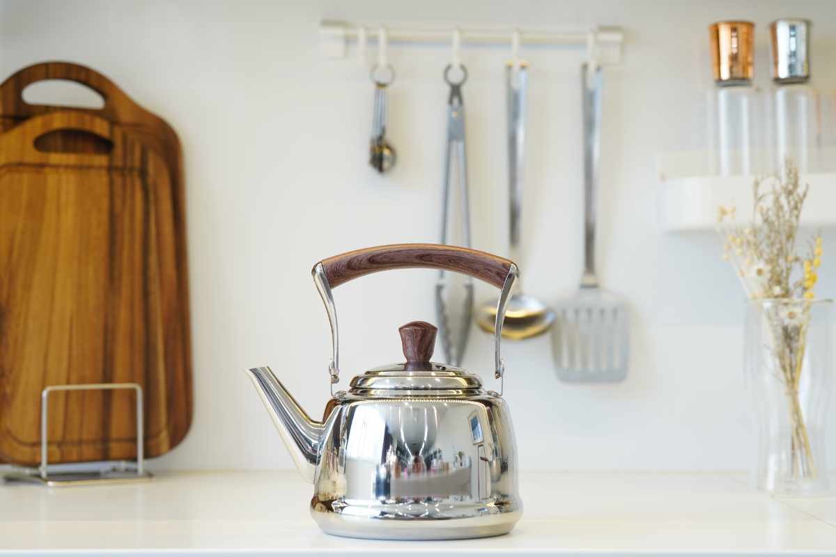 パール金属 ヤカン 2.7L IH対応 ウッディパル ステンレス製ケトル