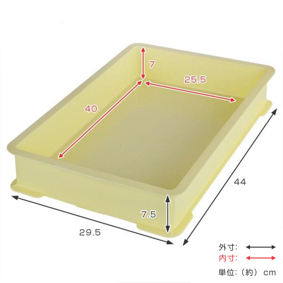 もち箱 フードテナー 本体2段 蓋1個 30×45cm レールトイ 収納