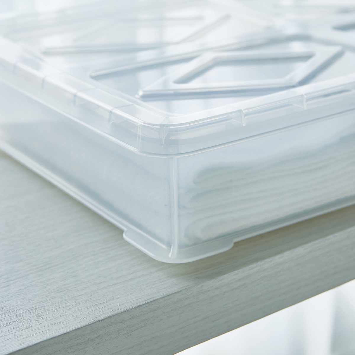 もち箱 フードテナー 本体2段 蓋1個 30×45cm レールトイ 収納
