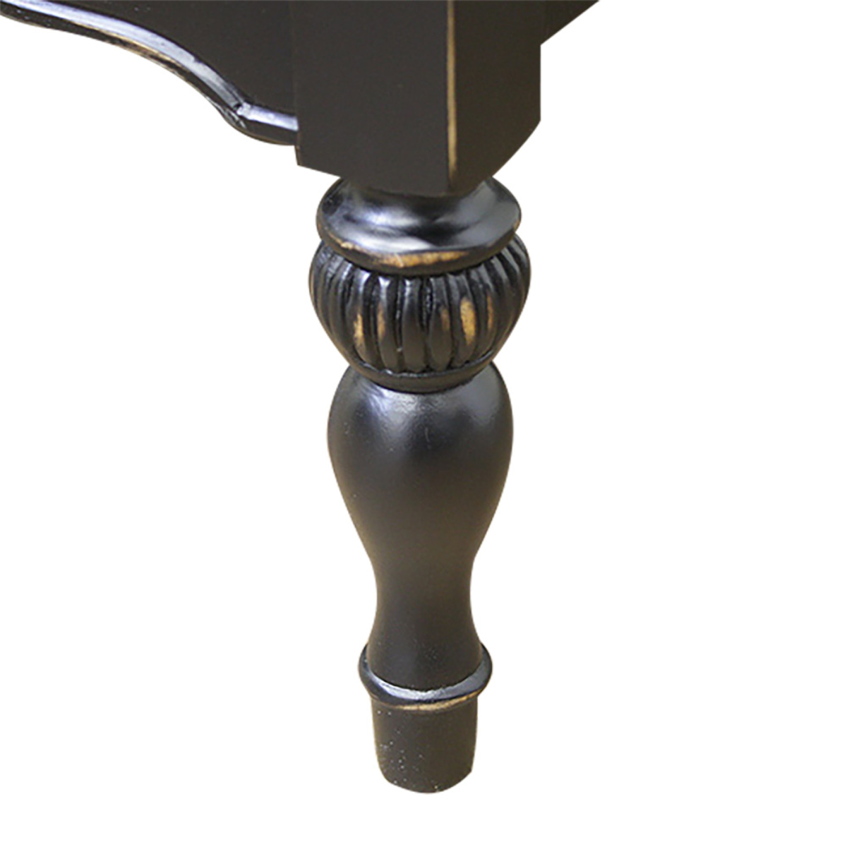 東海家具工業 ワイドチェスト 4段 アンティーク調 ノワール 幅70cm