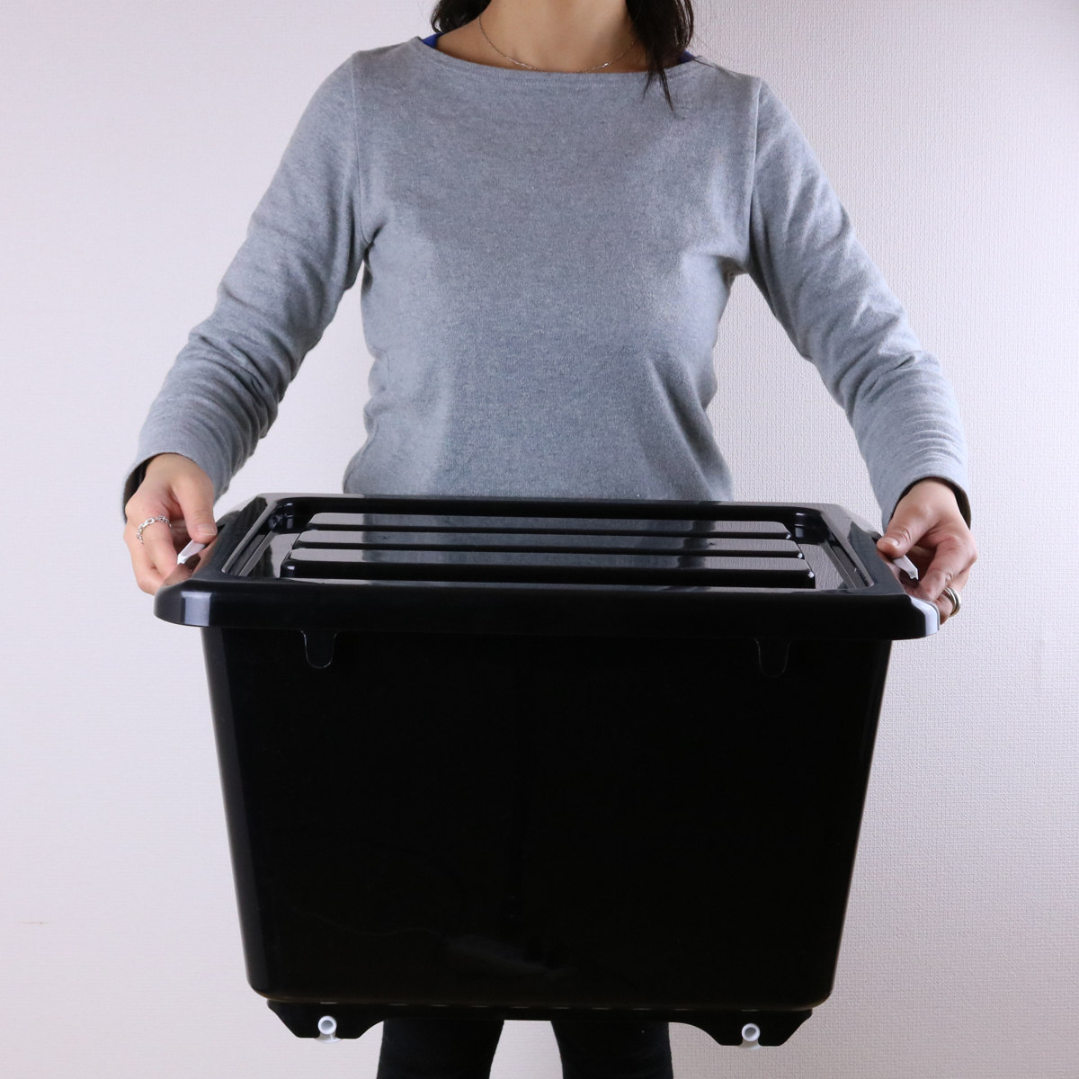 収納ボックス フタ付き NYC 幅39×奥行50×高さ32cm 5個セット