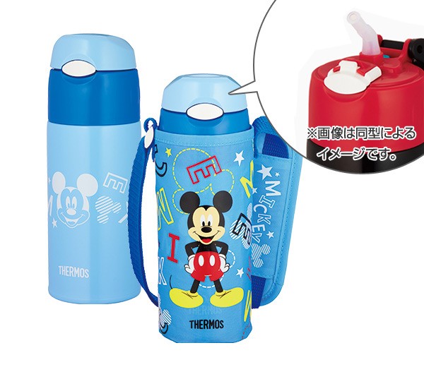 Disney（ディズニー） 特価 水筒 子供 サーモス 真空断熱ストロー