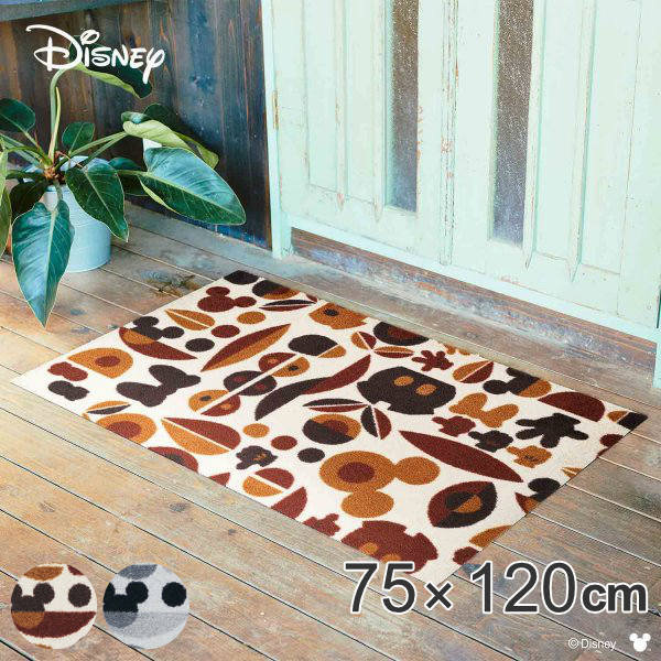 Disney（ディズニー） 玄関マット 屋内・屋外兼用 ミッキー＆ミニー