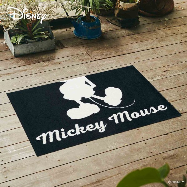 Disney（ディズニー） 玄関マット 60×90cm 屋内屋外兼用 ミッキー