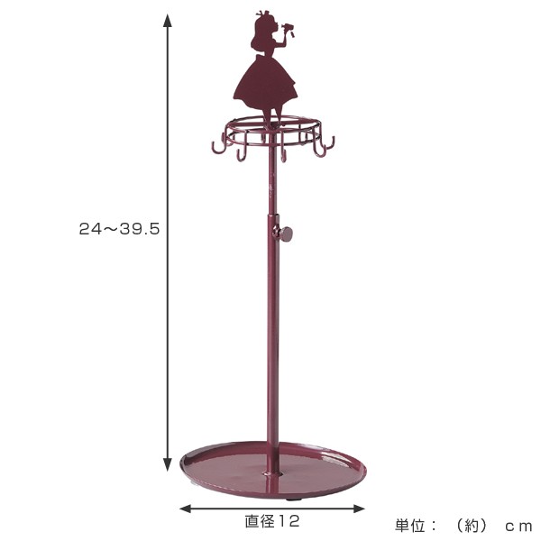 ディズニーストア　未開封　アリス　コットンボックス & アクセサリースタンド ディズニーストア 未開封 アリス コットンボックス & アクセサリー