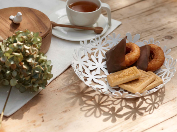 tower 山崎実業 フラワーバスケット S ホワイト （ 4903208074728