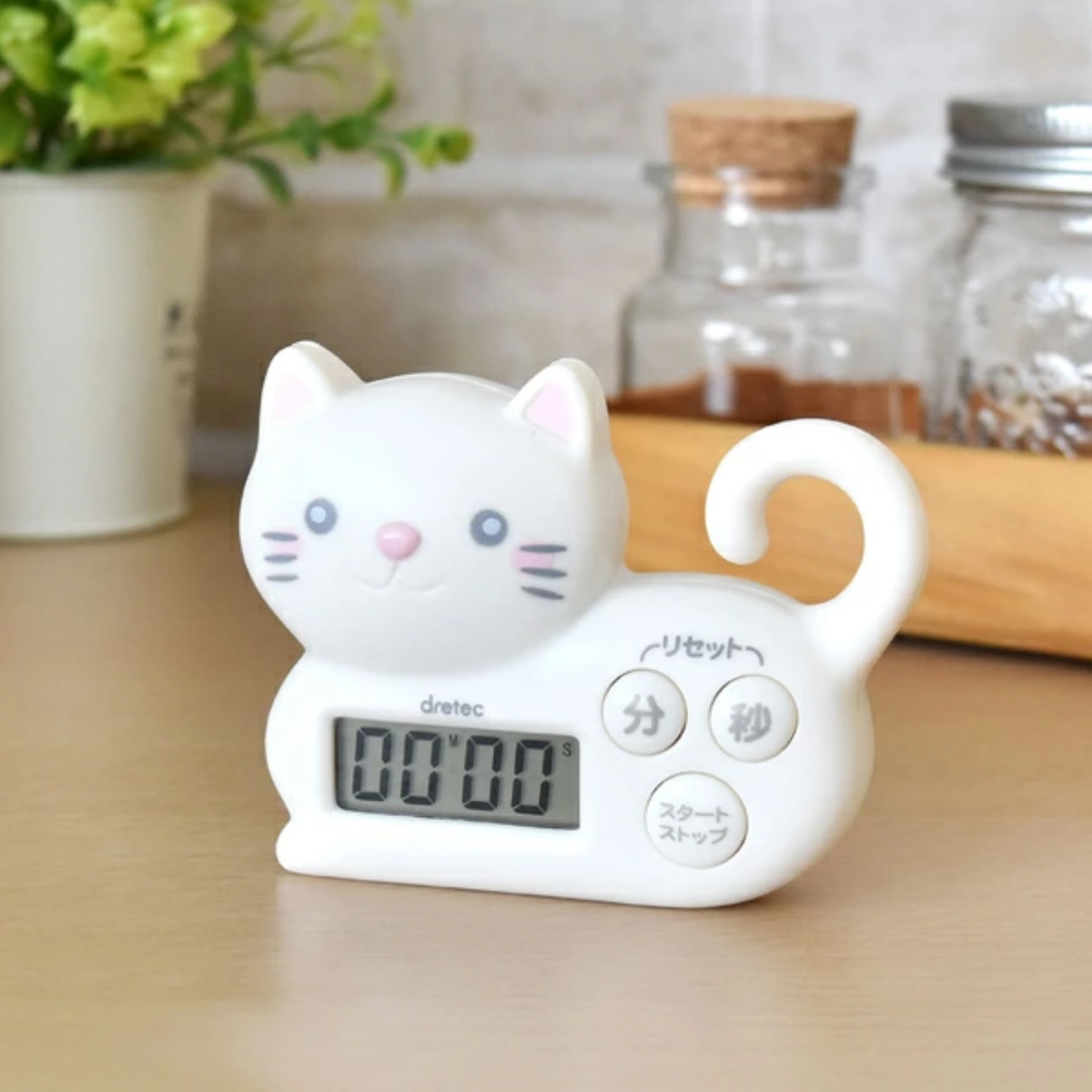 キッチンタイマー しばいぬタイマー マグネット付き （ デジタル
