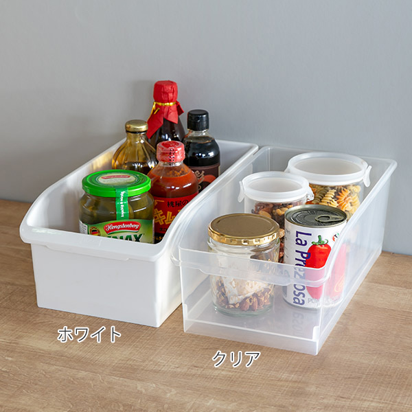 キッチン収納ケース ストックボックス コロ付き...の詳細画像1