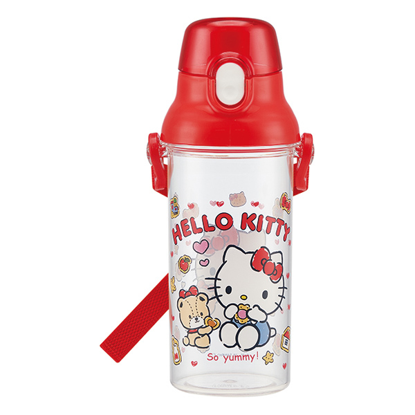 スケーター 水筒 480ml 食洗機対応プラクリアボトル （ 食洗機対応 直